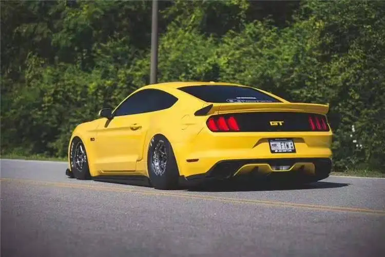 ABS/углеродного волокна заднее крыло багажника спойлер подходит для Ford Mustang 2015 2016