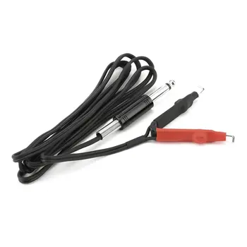 

1pc RCA 2m Silicone Tattoo Power Supply Hook Line Clip Cord Cable 65 Copper Wires for Tattoo Machine Kit Tattoo Accessories New