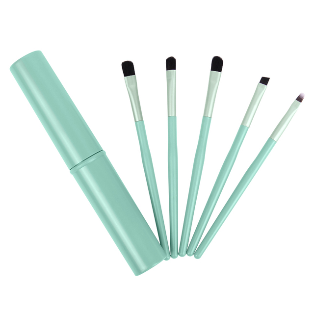 Colors Makeup Brushes Set Portable Natural Soft  Hair Brushes Eye Shadow  Eyeliner Lip Brushes Blending Eye Makeup Brushes