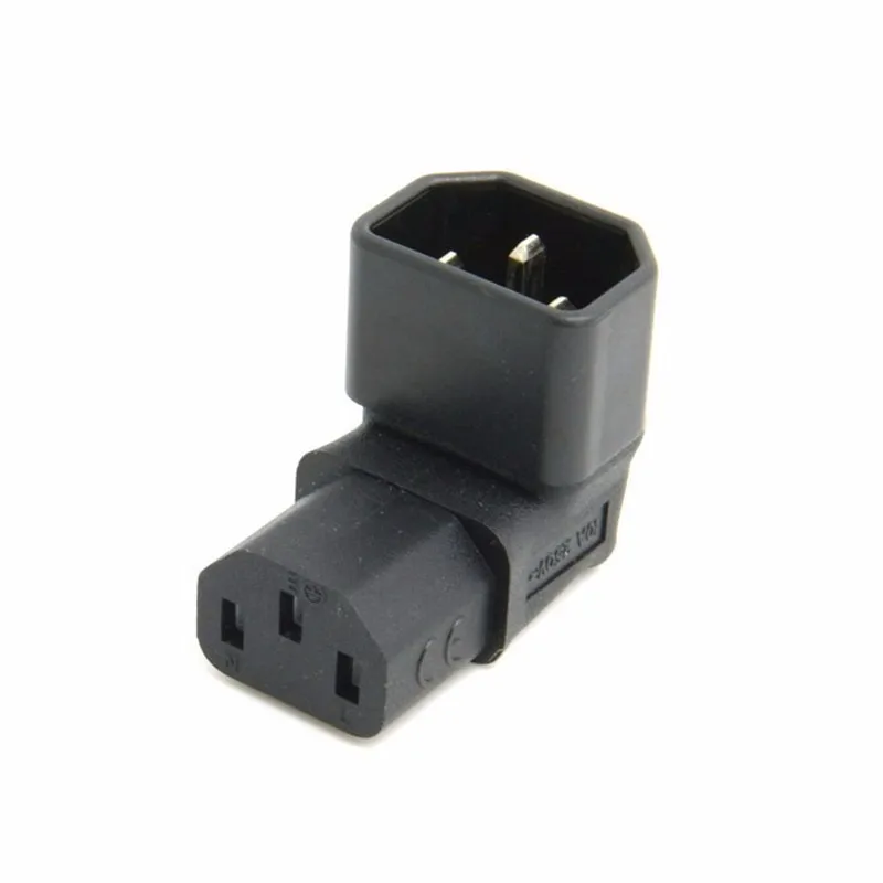 Прямоугольный адаптер IEC 320 C14 C13 под углом 90 градусов|angle|angle adapterangle mount |