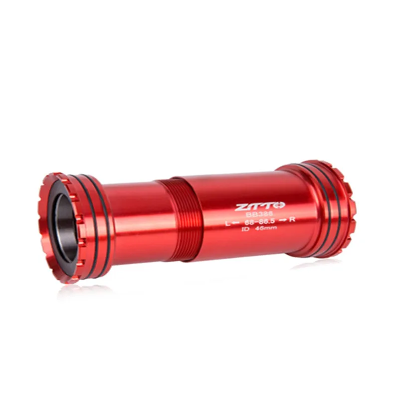 ZTTO BB386 EVO PF30 30 bottom bracket press-fit bottom bracket for mountain bike road bike parts BB 30mm crank durable shaft - Цвет: BB386