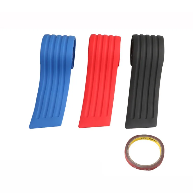 Universal Car Black Rear Bumper Sill Protector Plate Rubber Cover Guard Trim Pad For Trunk Protection Strip | Автомобили и