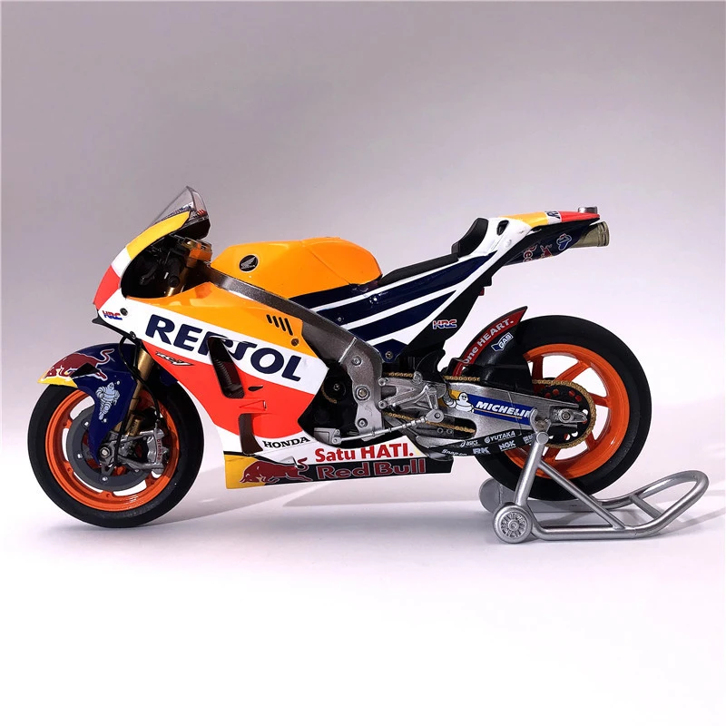 1:12 HONDA RC213V 93 оранжевый гоночный мотоцикл литье под давлением моделирование дисплей Модель мальчик представляет автомобиль вентиляторы коллекция