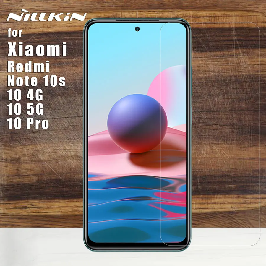 Для Xiaomi Redmi примечание 10 5G 4G 10s закаленное стекло Nillkin противовзрывная защитная