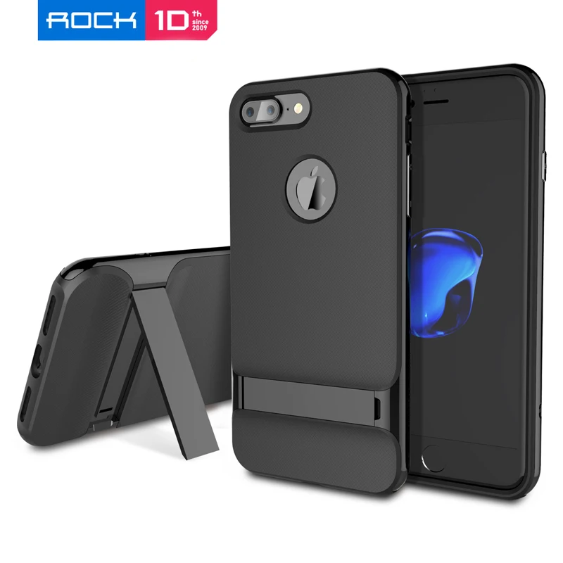 Для iPhone 7 Plus / 6 чехол Рок Роскошный Royce PC рамка + ТПУ задняя крышка для с подставкой |