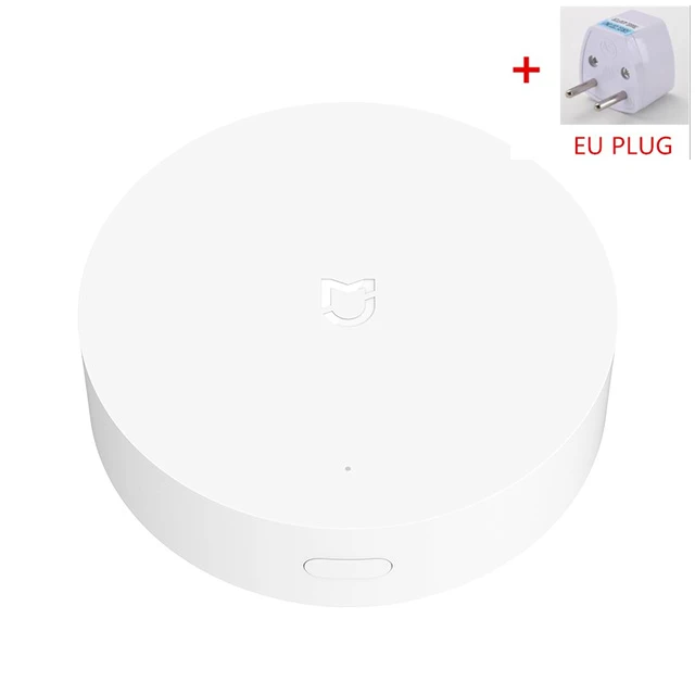 Xiaomi Mijia Multi-Mode Gateway ZigBee 3.0 WIFI Bluetooth Mesh Hub Voice Remote Control works With Mi Home APP Apple Homekit 