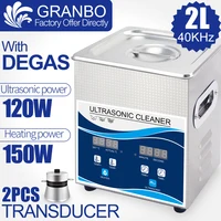 Granbo ultradźwiękowa 800ML 1L 2L 3L lokalna dostawa z rosyjskiej moskwy cyfrowa kąpiel ultradźwiękowa Degas szybka wysyłka