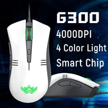 Проводная игровая мышь G300 эргономичная мышь 6 кнопок 2000 dpi LEDcomputer mouse pc ande laptop mouse USB
