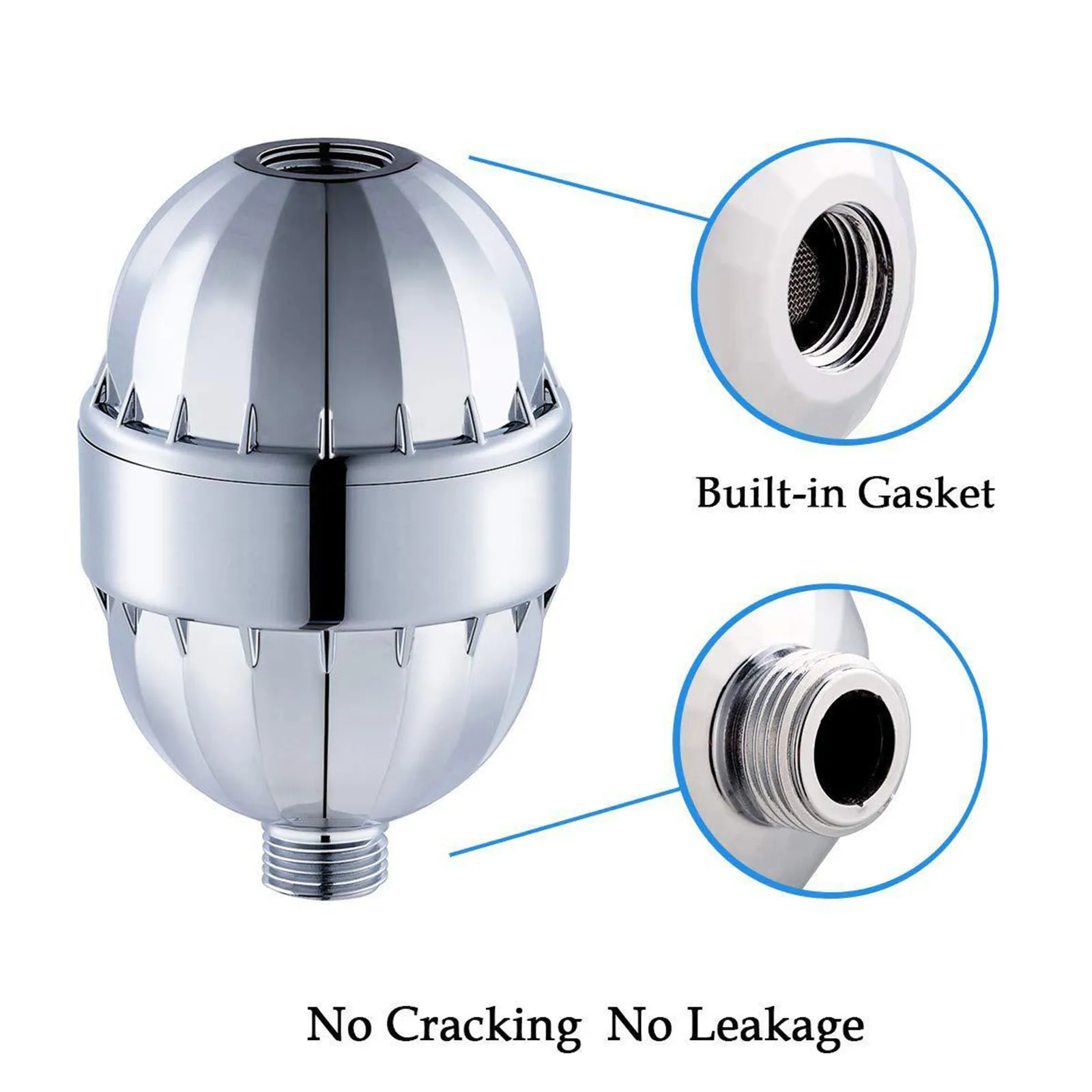 15-Stages Shower Head Filter Purifier Softener Water Chlorine Removal Filter 15-Stages Shower Head Filter Purifier Softener Water Chlorine Removal Filter