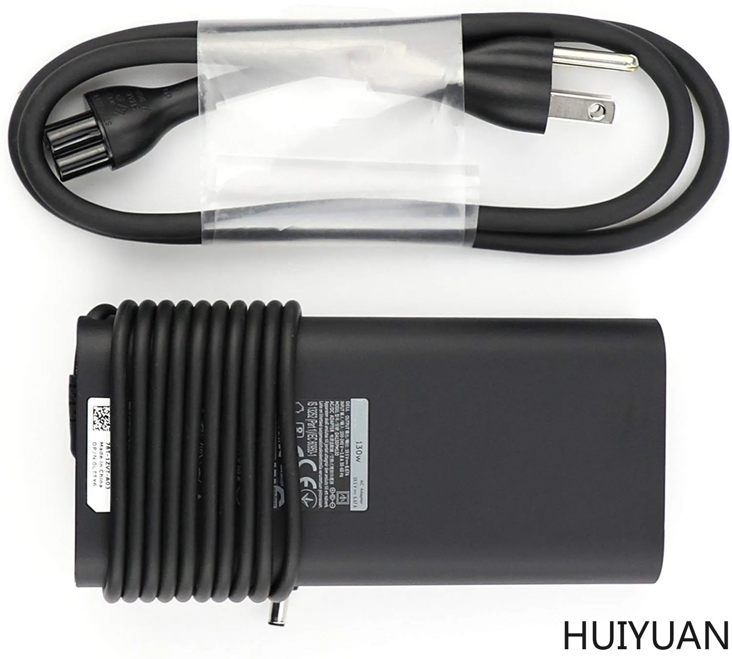 Совместим с Dell 130W наконечник 4,5 мм XPS 15 9530 9550 9560 M3800 5510 5520 зарядное устройство для ноутбука адаптер питания переменного тока-RN7NW DA130PM13Z