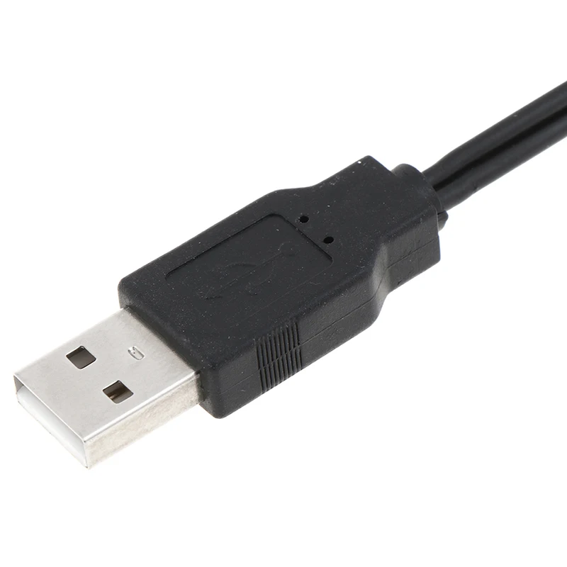 Двойной RCA Мужской к USB Мужской композитный адаптер Аудио Видео кабель для передачи данных