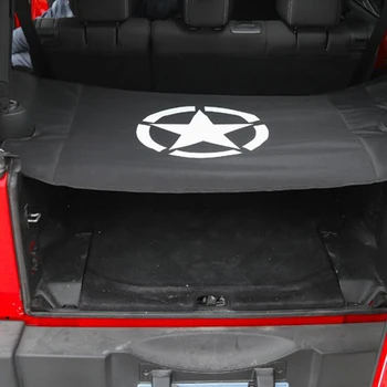 

For Jeep Wrangler 2007-2017 4-Door Car Trunk Luggage Sunshade Curtain