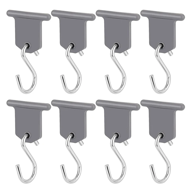 

8PCS Camping Awning Hooks RV Awning Hangers Hooks RV Party Light Hangers for RV Caravan Camper