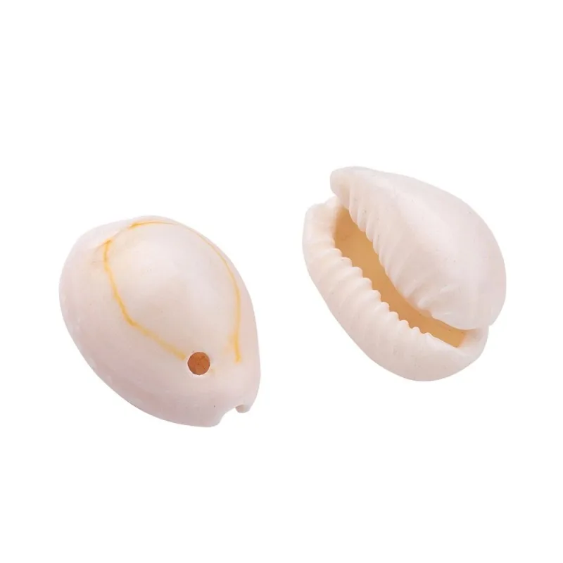 120-150 teile/schachtel piral Shell Lose Perlen Kostüm Kauri Muscheln Oval Muschel Perlen DIY Schmuck, Die Entdeckungen 9 ~ 12x10 ~ 16x3 ~ 7mm – Detail 3