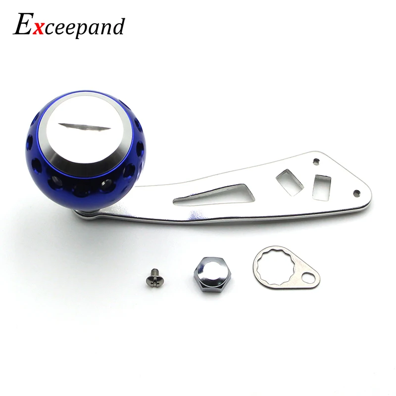 Exceepand литлитая катушка с ручкой, микро отжимная рукоятка для Abu Garcia, dadaiwa baitcasing снасти, инструменты для левой и правой руки