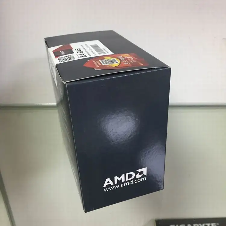 Процессор AMD Athlon X4 845 ЦП четырехъядерный 3,5 ГГц 65 Вт 2 Мб разъем FM2+ кэш Настольный в штучной упаковке с процессором кулер вентилятор