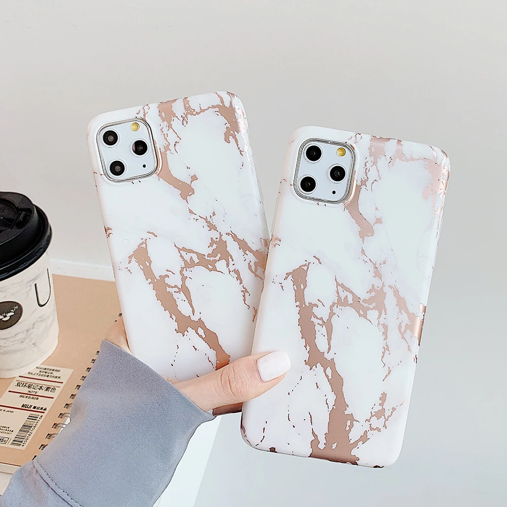 Чехол LACK Fashion для iphone 11 11Pro Max 7 8 Plus 6 6S X XS XR мягкий чехол IMD с блестящим розовым