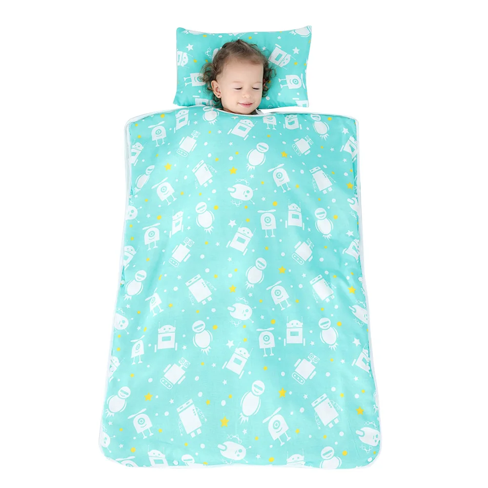 Детский матрас, хлопковая Подушка для сна для детей дошкольного возраста, детский сад, дорожная подушка, спальный мешок - Цвет: Nap Mat I