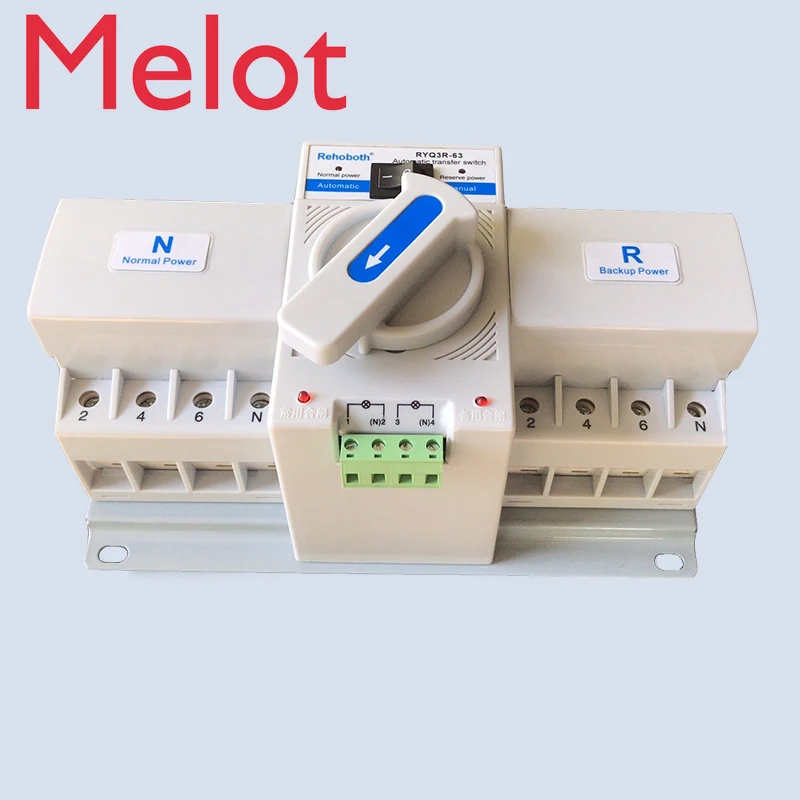 

4P AC350-415V MCCB type Dual Power Automatic transfer switch ATS Transfer Switch 4P Power Transfer Switch Circuit Breakers