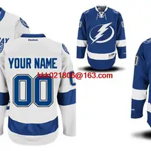 На заказ Tampa Bay одежда высшего качества Персонализированная для мужчин женщин молодежи/детей Вышивка логотипа Джерси