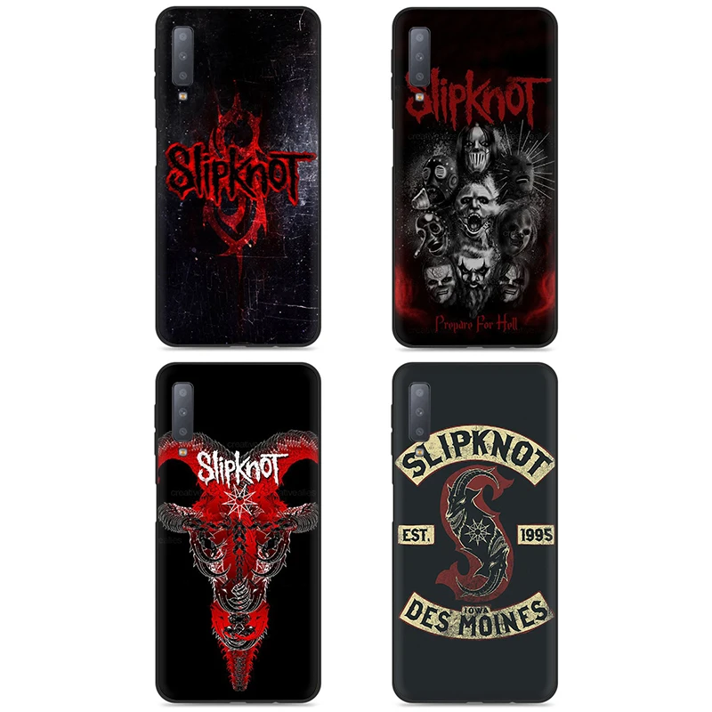 Slipknot рок силиконовый чехол для телефона для samsung A10s 20С 30С 40С с 50s 60 70 Примечание 10 плюс M10 M20 M30 M40