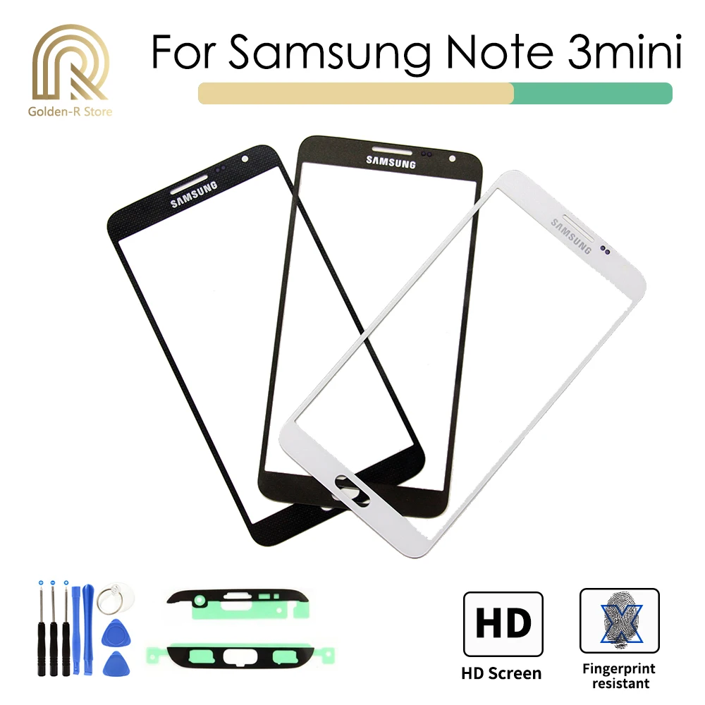 Замена переднего стекла объектива для samsung Galaxy note3 mini note4 note5 внешняя сенсорная