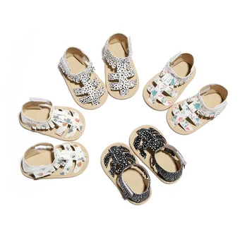 

2020 New Toddler Infant Newborn Kids Baby Boys Girls Tassel Soft Sole Crib Sneakers Sandals Shoes PU Baby Summer Shoes rt #11