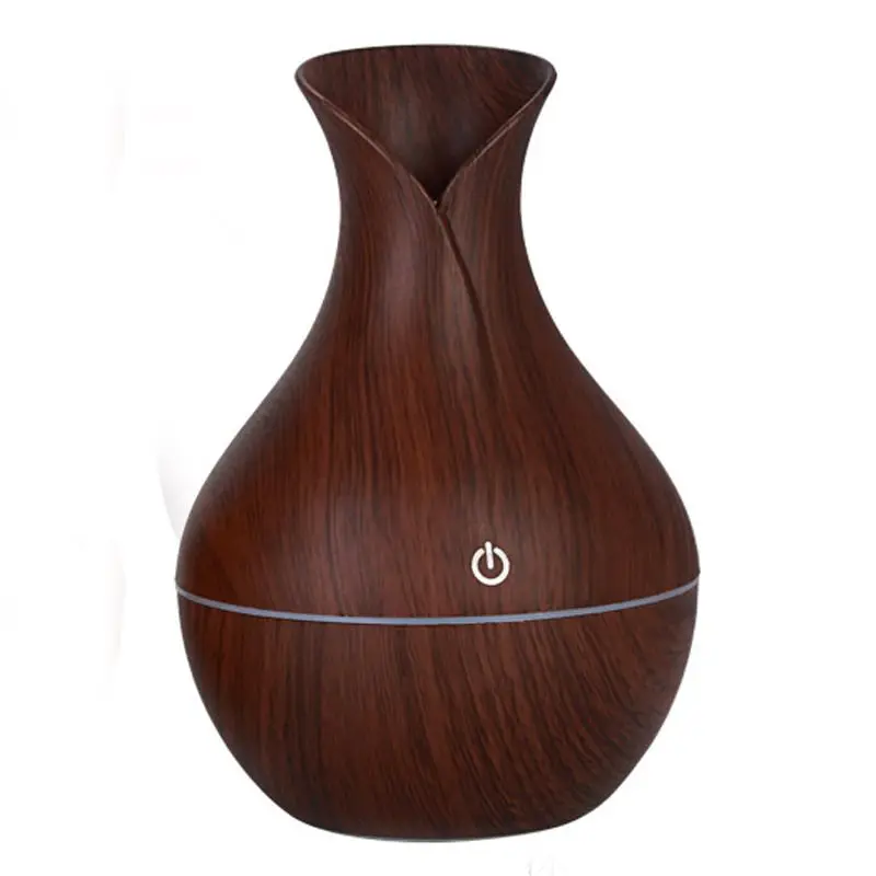 

Crack vase humidifier seven-color wood grain humidifier mini-car large capacity aromatherapy machine USB humidifier