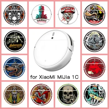 

Provide Customized Custom Vinyl Anime Sticker for xiaomi Robot MiJia Robotic 1C Mop Vacuum Cleaner Skin Spare Parts Accessories