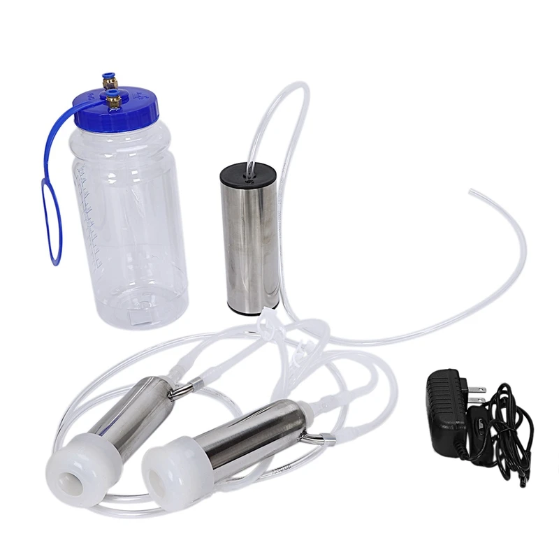 

Electric US Plug Milking Machine Goat Milking Machine Thickened Water Tank PVC Hose with Flow Restrictor