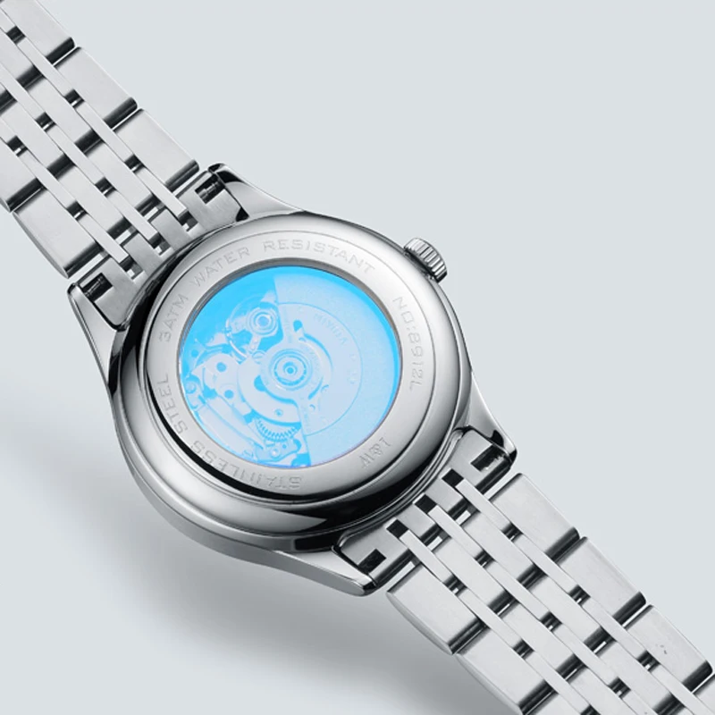 CARNIVAL Brand Luxury Automatic Wrist Watches for Women Ladies Fashion Sapphire Mechanical Wristwatch 30m Waterproof Reloj Mujer