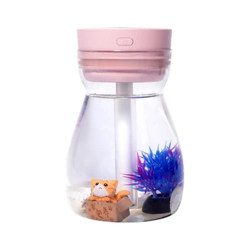 

Colorful Breathing Lamp Home Humidifier Air Purification Water Meter Desktop USB Small Atomizer