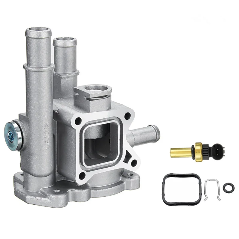 Алюминиевый корпус термостата 96984103 96817255 для Chevrolet Chevy Cruze Aveo Orlando Opel Astra Zafira Signum Moka |