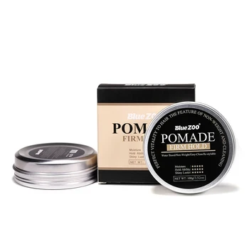 

BlueZOO Men's Firm Hold Pomade Long-lasting Hair Gel Wax Hair Balsam Oil Hairdressing Styling Accessory Barber Salon Tool
