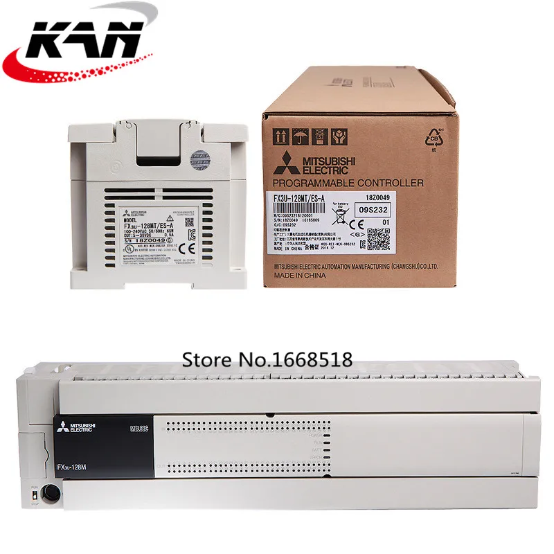 FX3U-128MT-ES/A, FX3U PLC cpu, новая и Заводская, есть