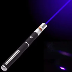 Pointeur de visée Laser 5MW, stylo de lumière Laser à haute puissance vert bleu rouge 405nm 530nm 650nm 
