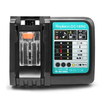 

3A Charging Li-ion Battery Charger for Makita 14.4V-18V DC18RC DC18RA with USB Port B88