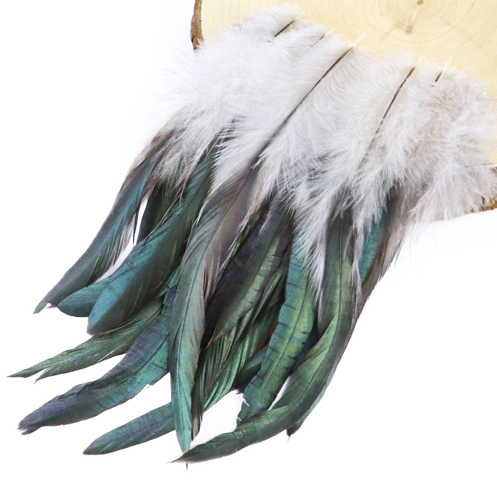 Pheasant Feathers Rooster Feathers Craft Feathers Natural Feathers 50Pcs/Lot 6-8 Inch/15-20 CM For Crafts Jewelry Earring