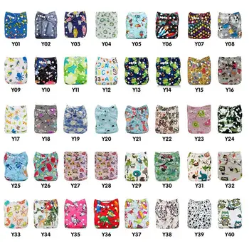 

0-3Y Reusable Waterproof Digital Printed Baby Cloth Diaper Adjustable Baby Nappies Baby Care