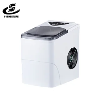 

Portable Automatic electric ice Maker Household mini square shape ice making machine 15kg/24H home family small bar coffee shop