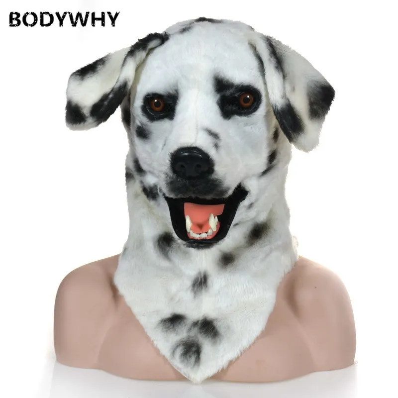 

Moving Mouth Dog Mask Super Simulation Cosplay Party Game Dress Mask Advertising Promotion Carnival Halloween Xmas Easter Adults