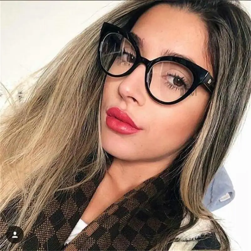 

Myopia Sunglasses Photochromic Finished cat Women Myopia Eyeglasses Frame with color lens Sun glasses Myopia Eyewear FML