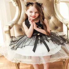 Летнее платье для девочек кружевное платье принцессы вечерние платья-пачки на свадьбу Детские платья для девочек, одежда для детей от 6 до 14 лет