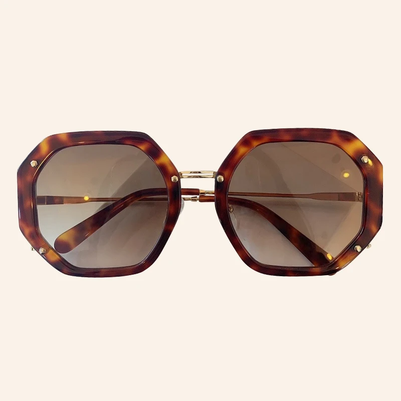 No.3 Sunglasses Высокое качество, квадратные солнцезащитные очки для женщин, винтажные, градиентные, большие, солнцезащитные очки, UV 400, gafas de sol hombre - Цвет линз: No.3 Sunglasses