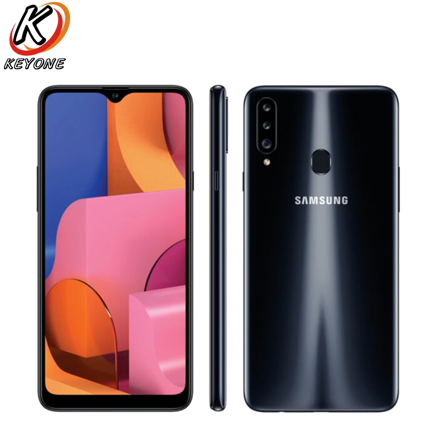 Новый Samsung Galaxy A20s A2070 мобильный телефон 6 5 &quot4 Гб ОЗУ 64 ПЗУ Восьмиядерный Тройная