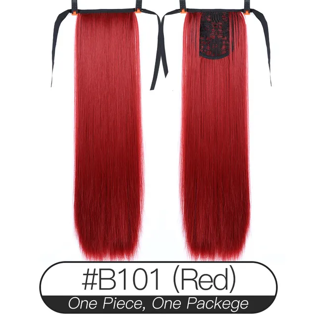 Xnaira Synthetic Fake Hair Pieces Afro Long Straight Drawstring Ponytail  Hair Bun Pony Tail Clip in Hair Ponytail Extensions 101