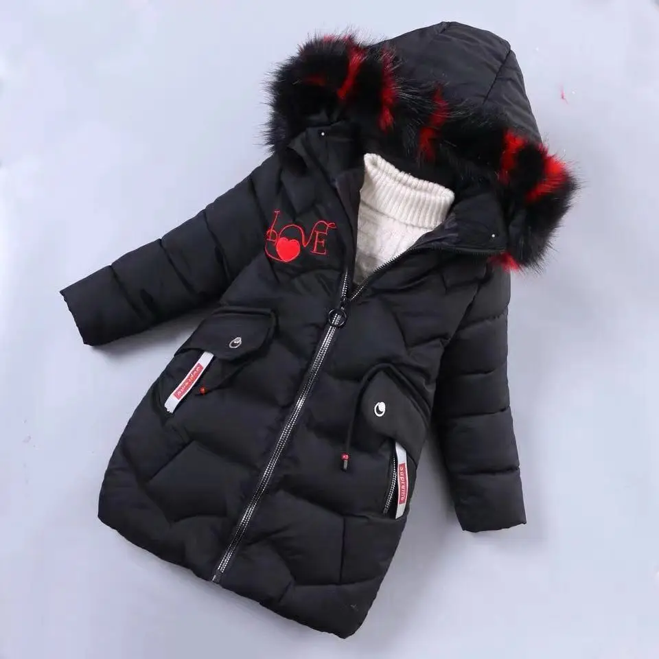 

Children Jacket for Girls boys New Winter Wool Warm Overcoat Fashion Girls Clothes Kids Outerwear Autumn Girls Coat