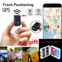Мини GF-07 gps трекер Автомобильный gps локатор трекер анти-потеря записи SOS отслеживающее устройство для автомобиля дети локатор Локатор