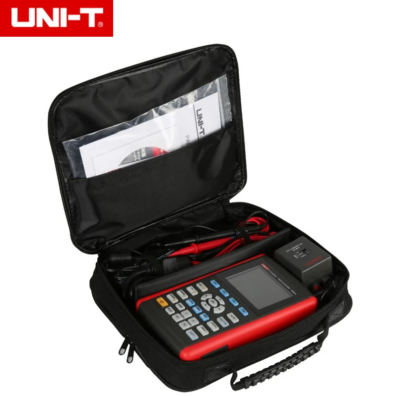UNI-T UTD1050DL Ручной цифровой запоминающий осциллограф 2 канала 50 МГц 250 мс/с