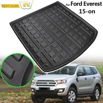 

Anti-Scratch Cargo Boot Liner Tray Trunk Floor Mat Tray Carpet For Ford Everest 3rd generation 2015 2016 2017 2018 2019 2020